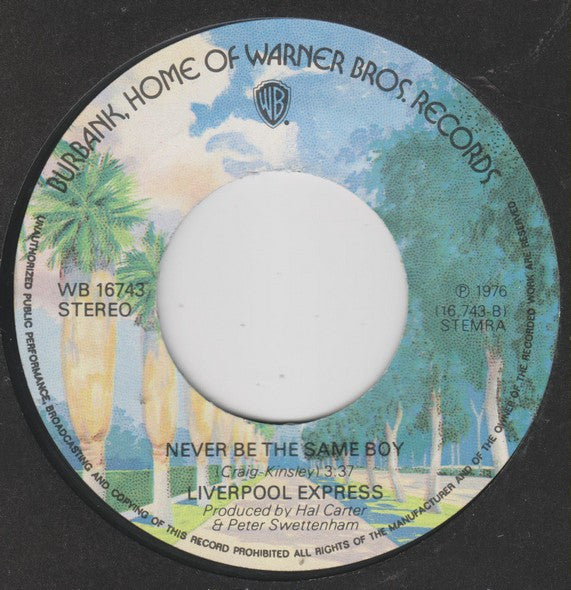 Liverpool Express : You Are My Love (7",Single,45 RPM)