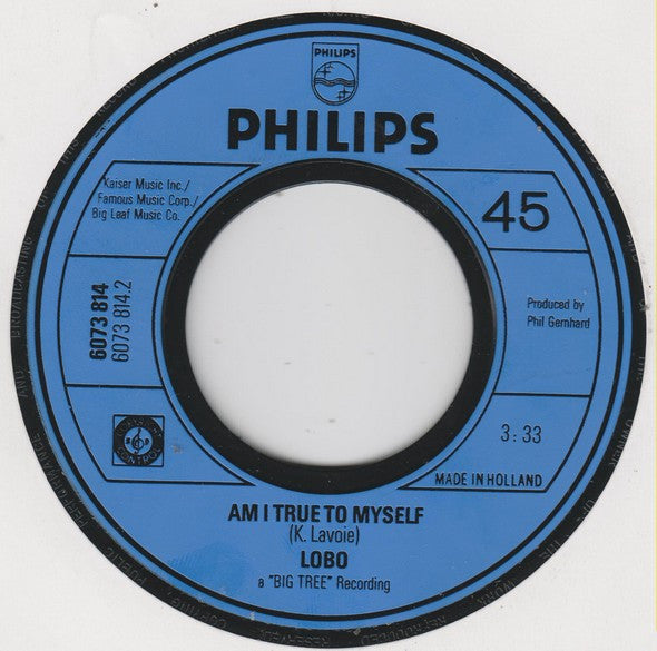 Lobo (3) : I'd Love You To Want Me (7",45 RPM,Single)