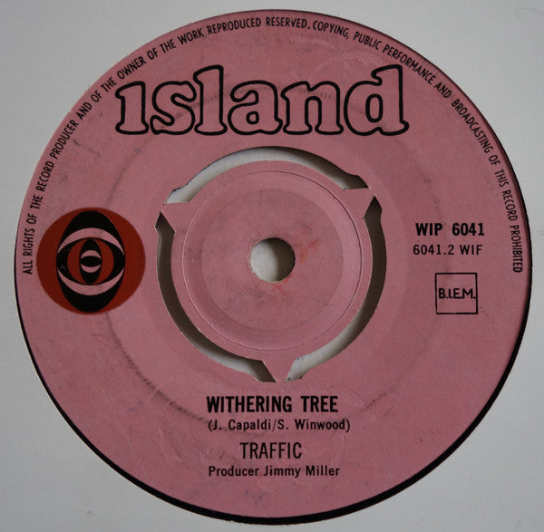 Traffic : Feelin' Alright? / Withering Tree (7",Single)