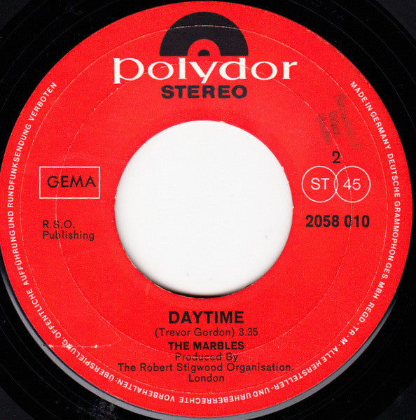 Marbles (3) : Breaking Up Is Hard To Do (7",45 RPM,Single)