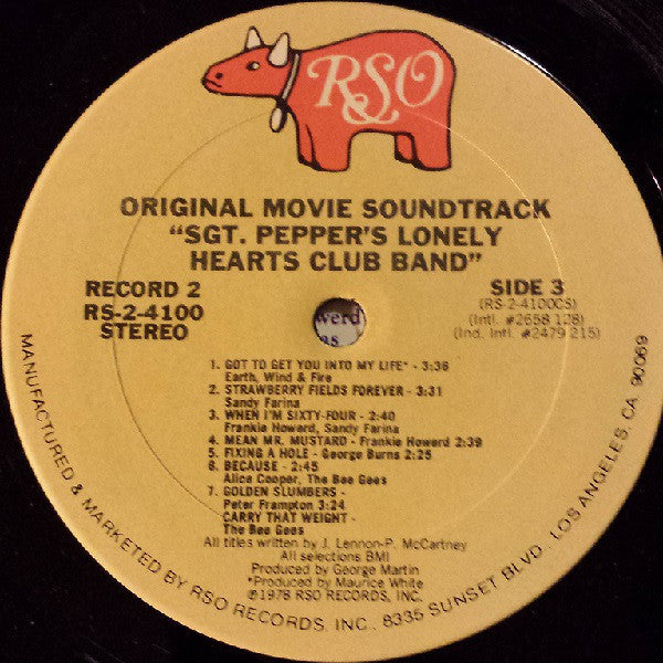 Various : Sgt. Pepper's Lonely Hearts Club Band (LP,Album)