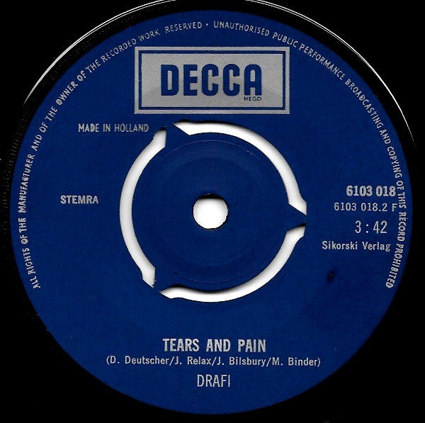 Drafi Deutscher : United (7",45 RPM,Single)