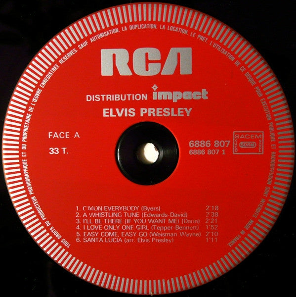 Elvis Presley : Elvis Presley (LP,Compilation,Reissue,Stereo)