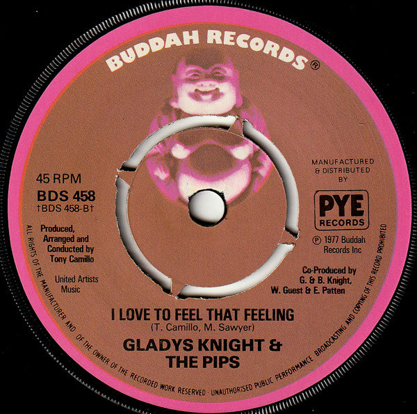 Gladys Knight And The Pips : Baby, Don't Change Your Mind (7",Single,45 RPM)