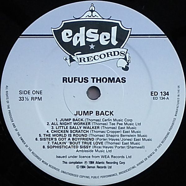 Rufus Thomas : Jump Back (LP,Compilation)