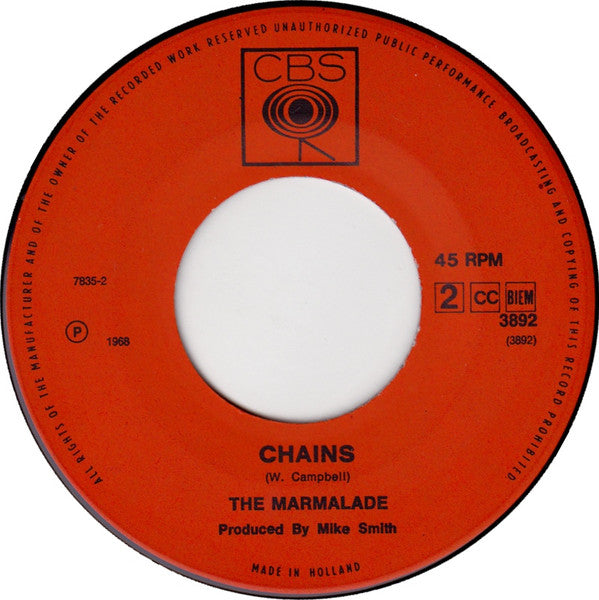 Marmalade, The : Ob-La-Di Ob-La-Da (7",45 RPM,Single)