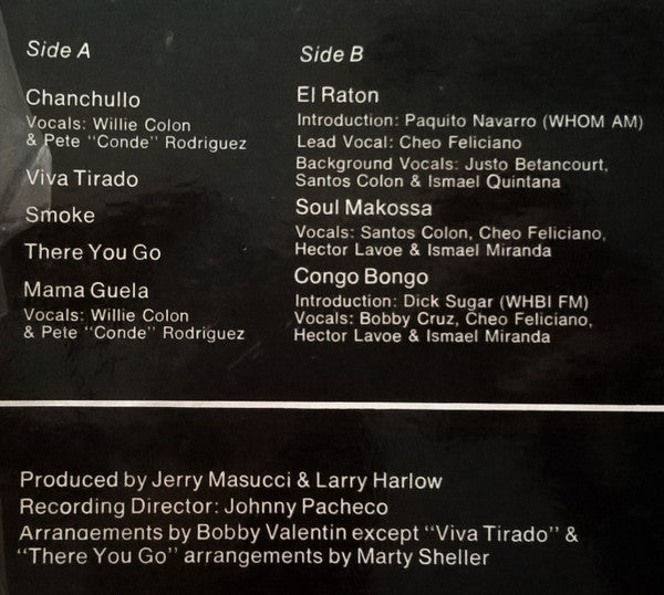 Fania All Stars : Latin-Soul-Rock (LP,Album)