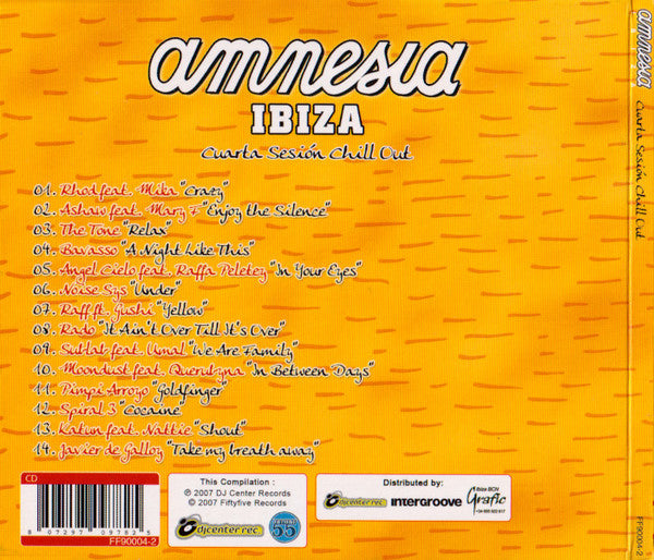 Various : Amnesia Ibiza – Cuarta Sesión Chill Out (Compilation)