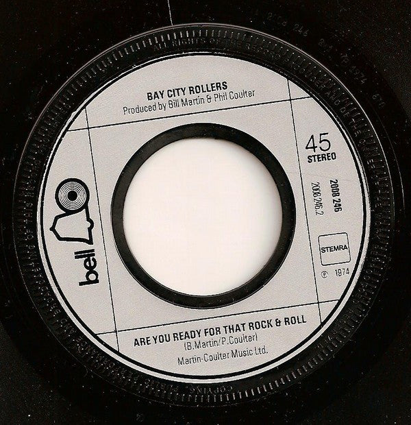 Bay City Rollers : Shang-A-Lang (7",Single,45 RPM)
