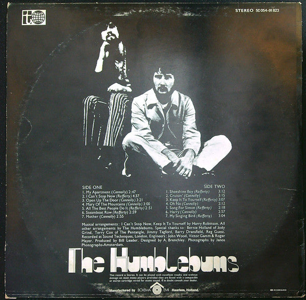 The Humblebums : Open Up The Door (LP, Album)