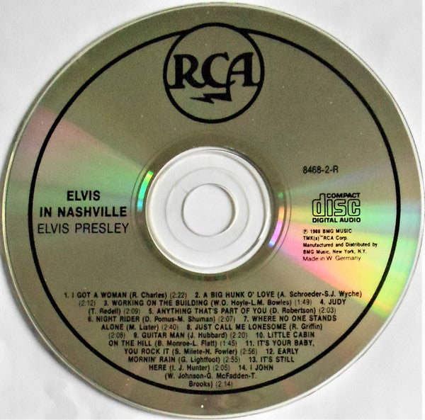 Elvis Presley : Elvis In Nashville 1956 - 1971 (Compilation)