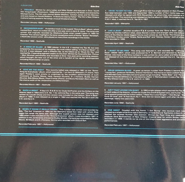 Elvis* : Blue Rhythms (2xLP, Comp)