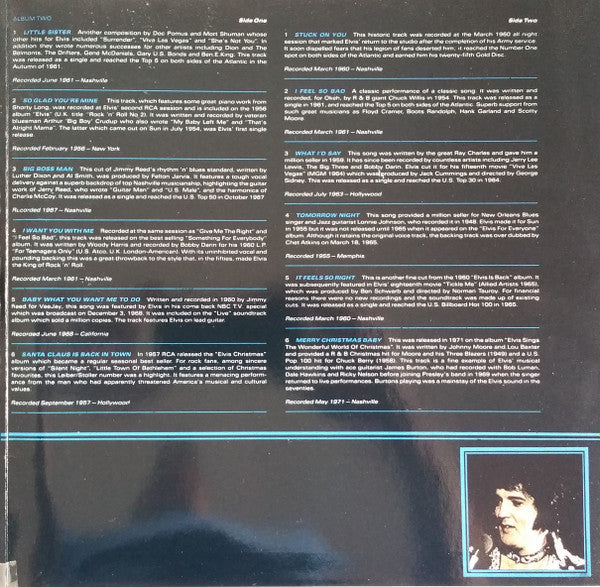 Elvis* : Blue Rhythms (2xLP, Comp)