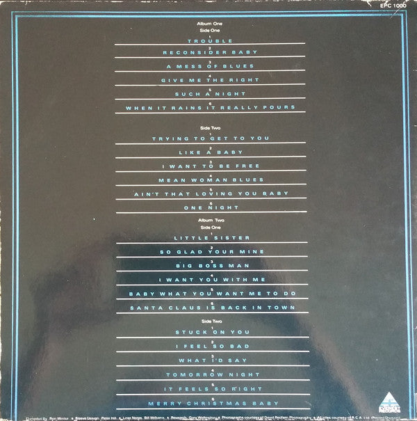 Elvis* : Blue Rhythms (2xLP, Comp)