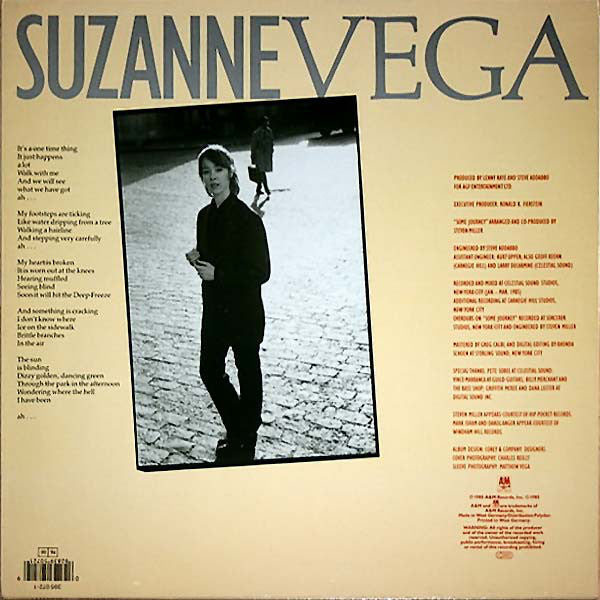 Suzanne Vega : Suzanne Vega (LP, Album, Lig)