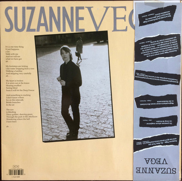 Suzanne Vega : Suzanne Vega (LP, Album, Lig)