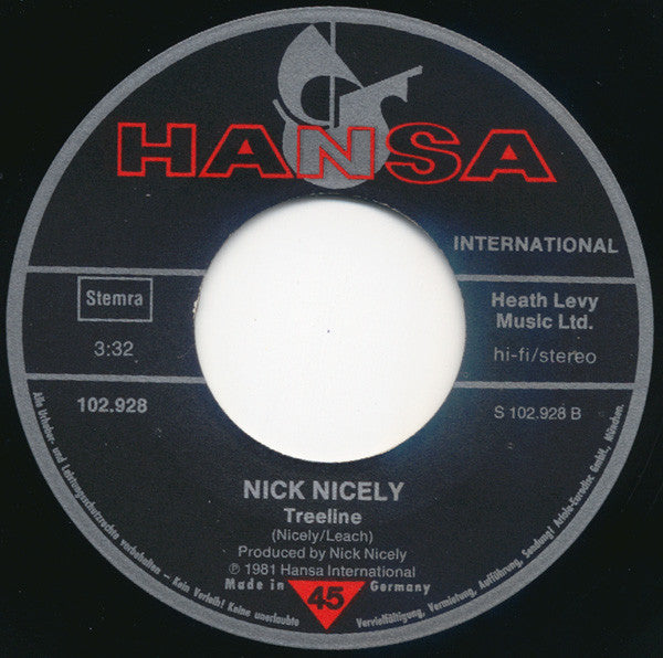 Nick Nicely : DCT Dreams (7",45 RPM,Single,Reissue)