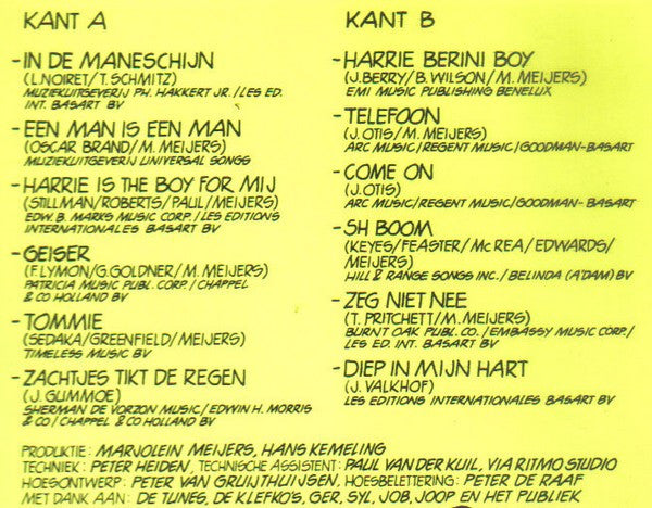 De Berini's : Live! (LP)