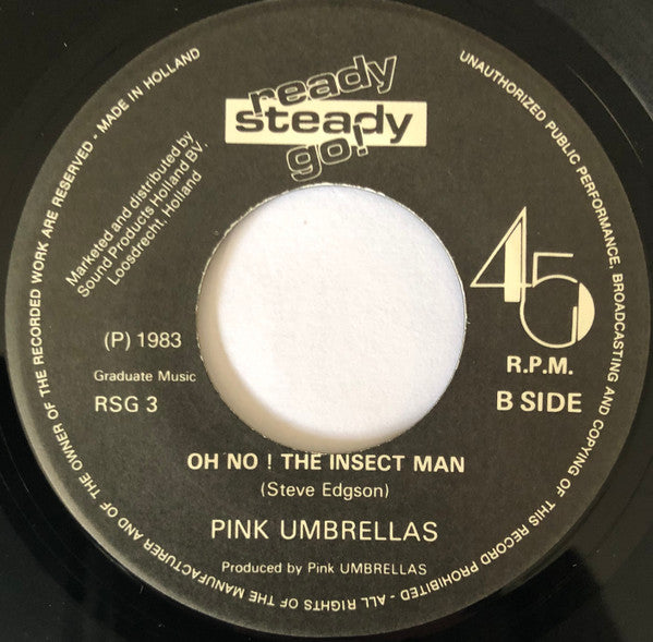 Pink Umbrellas (2) : Raspberry Rainbow (7",45 RPM,Single)