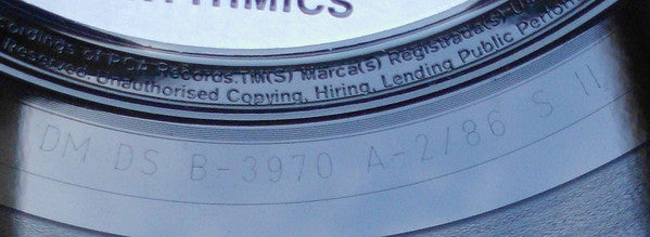 Eurythmics : It's Alright (Baby's Coming Back) (7",45 RPM,Single,Stereo)