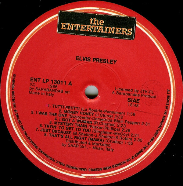 Elvis Presley : Elvis Presley (LP, Comp)