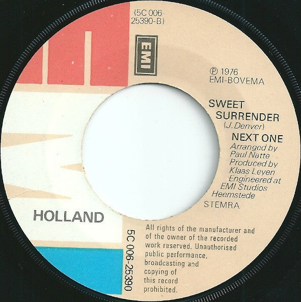 Next One : Little Spanish Sailor (7",Single,45 RPM)