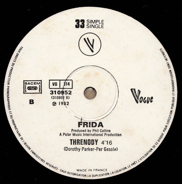 Frida : I Know There's Something Going On (12",33 ⅓ RPM,Single,Limited Edition)