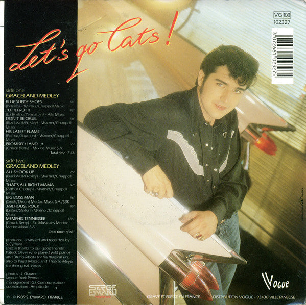 Frank Danyel : Let's Go Cats ! (7")
