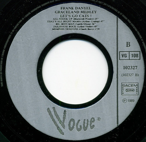 Frank Danyel : Let's Go Cats ! (7")