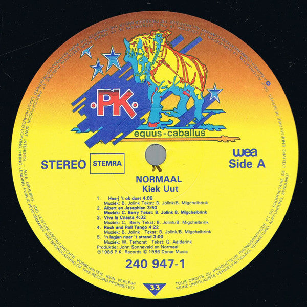Normaal : Kiek Uut (LP,Album)