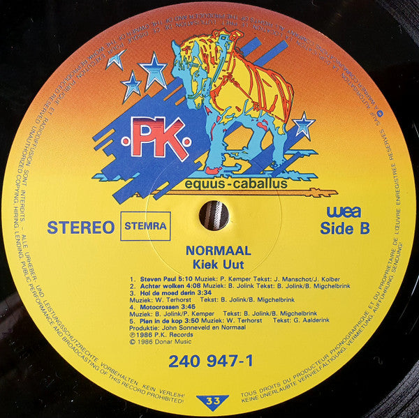 Normaal : Kiek Uut (LP,Album)