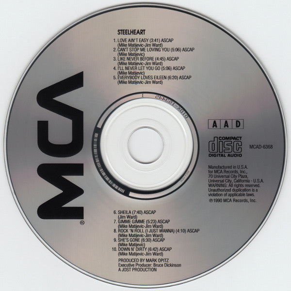 Steelheart : Steelheart (Album,Reissue)