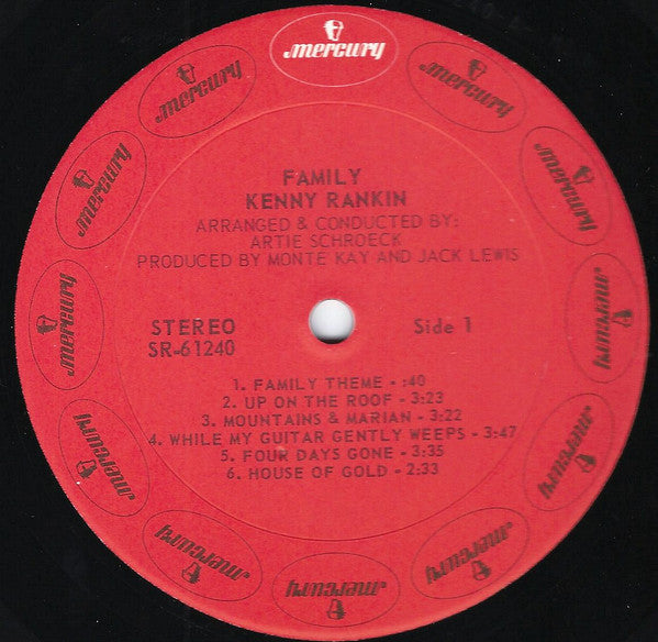 Kenny Rankin : Family (LP,Album)