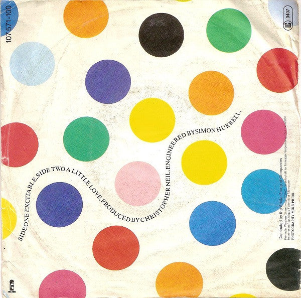 Amazulu : Excitable (7", Single)