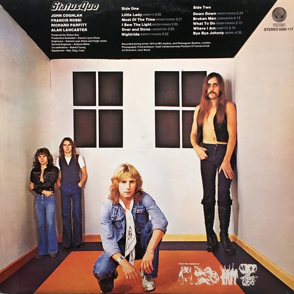 Status Quo : On The Level (LP,Album,Stereo)