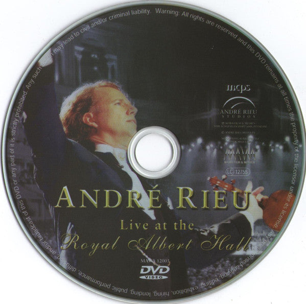 André Rieu : Live At The Royal Albert Hall (DVD-Video,PAL)