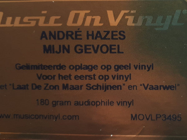 André Hazes : Mijn Gevoel (LP,Reissue)