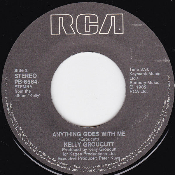 Kelly Groucutt : Am I A Dreamer (7",45 RPM,Single)