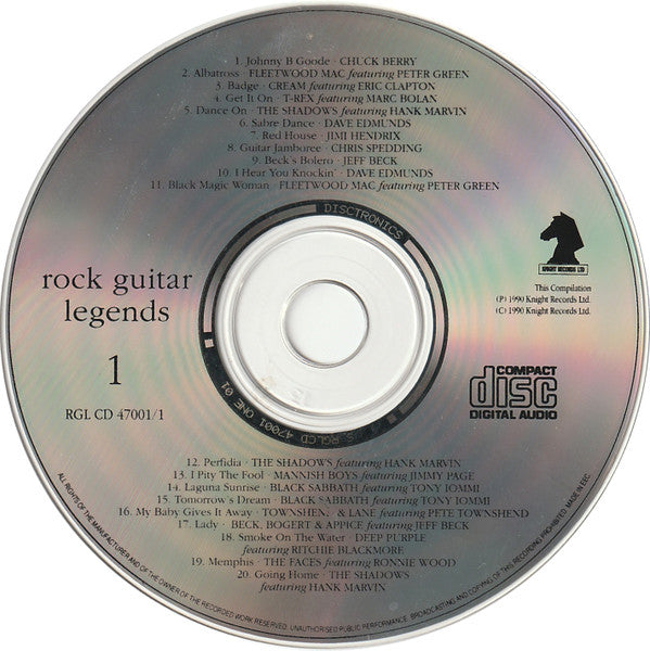 Various : Rock Guitar Legends (Compilation)