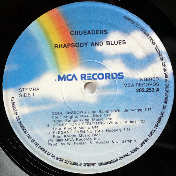 Crusaders, The : Rhapsody And Blues (LP,Album)