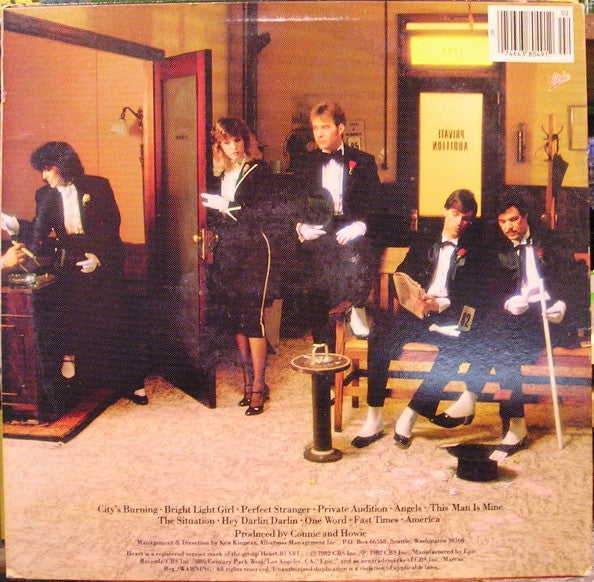 Heart : Private Audition (LP, Album)