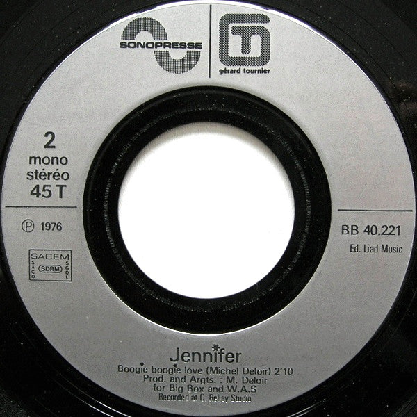 Jennifer (6) : Do It For Me (7",45 RPM,Single,Repress)
