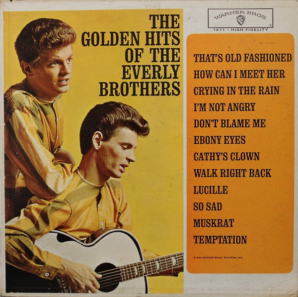 Everly Brothers : The Golden Hits Of The Everly Brothers (LP,Compilation,Mono)