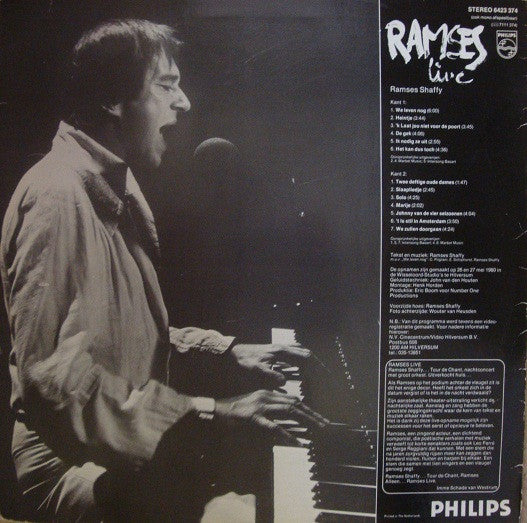 Ramses Shaffy : Ramses Live (LP,Album)