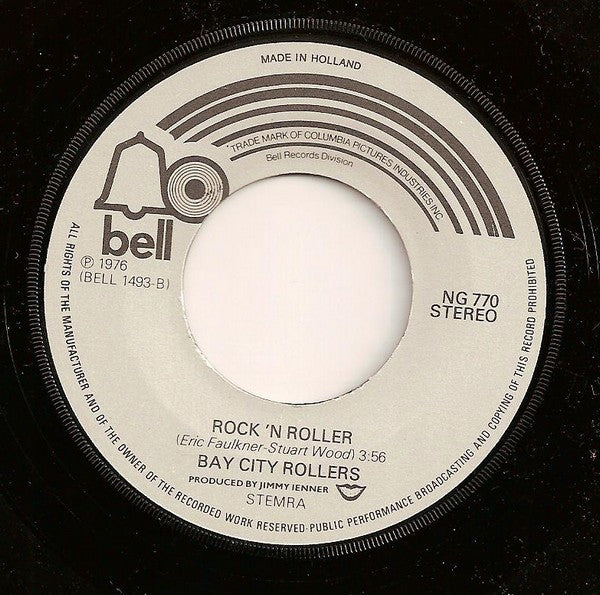 Bay City Rollers : I Only Wanna Be With You (7",Single,45 RPM)