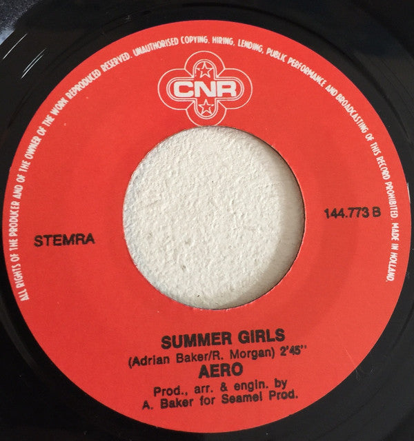 Aero (4) : California Gold (7", Single)