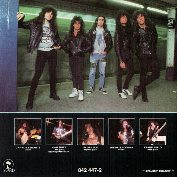 Anthrax : Among The Living (CD, Album, RE, RP)