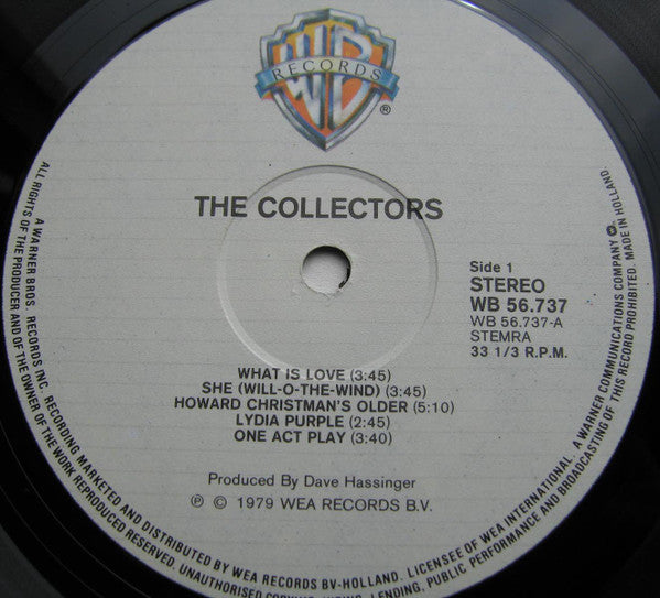Collectors (4), The : The Collectors (LP,Album,Reissue)