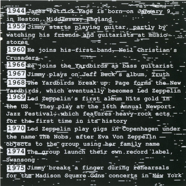 Jimmy Page / Various : Before The Balloon Went Up / Led Zeppelin Tribute - Whole Lotta Led (Compilation)