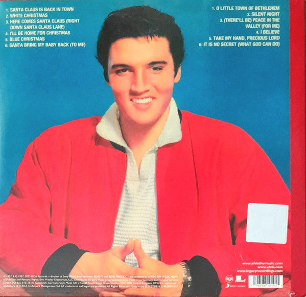 Elvis Presley : Elvis' Christmas Album (LP,Album,Reissue)